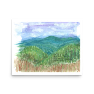 "Hills of Tennessee" Print - 11" x 14", 12" x 16" - Image 2